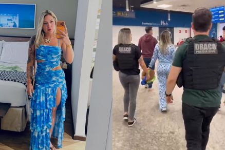 Influenciadora é detida em VG após retornar de viagem a Paris