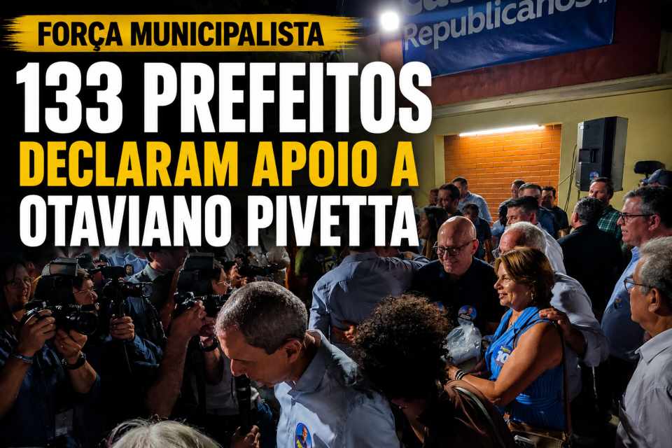 Pivetta reúne apoio de 133 prefeitos para reeleição