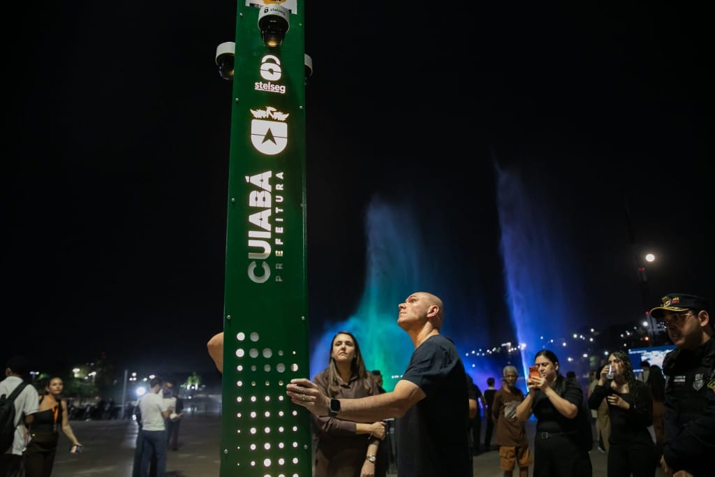 Novo sistema de videomonitoramento reforça segurança no Parque das Águas