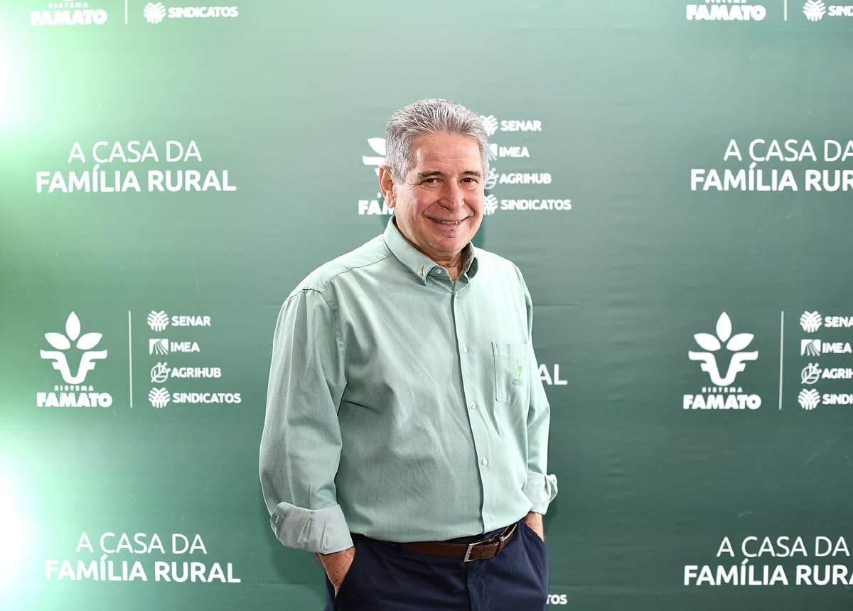 Vilmondes Tomain é reeleito presidente da Famato para 2027-2030