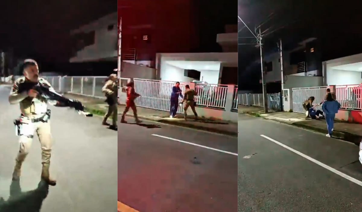 Candidata do PT em SC é agredida pela Polícia Militar durante confraternização
