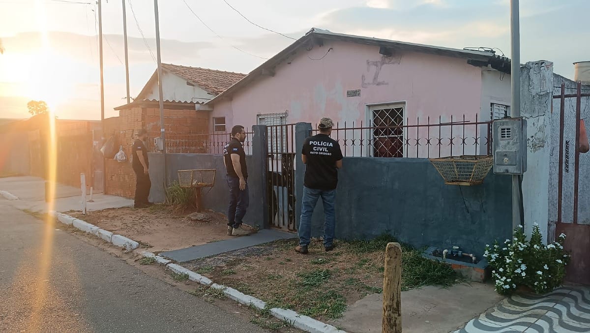 Polícia cumpre 4 prisões em operação contra roubos em Várzea Grande