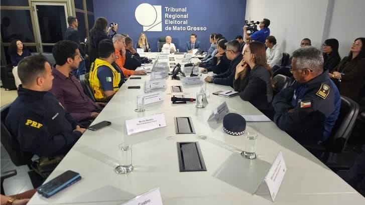 Eleições 2026 em MT contarão com 5 mil agentes e 22 mil câmeras para segurança